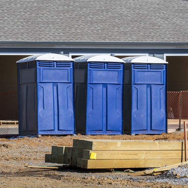 do you offer hand sanitizer dispensers inside the portable restrooms in Powers